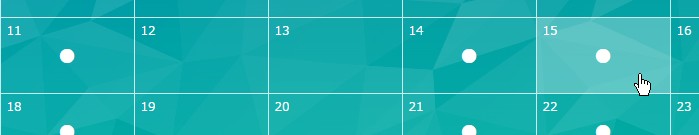 3.空き状況が自動計算された表示される